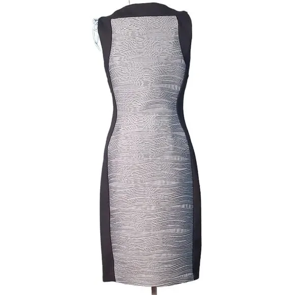 Calvin Klein bodycon ruched Dress size 2 - Picture 3 of 7